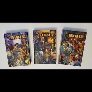Vol 1-3 The Kingstone Bible Graphic Novel Comic Hardcover Books Ayris-Editor NEW